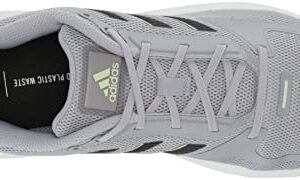 adidas Women's Runfalcon 2.0 Running Shoe, Halo Silver/Black/Linen Green, 8