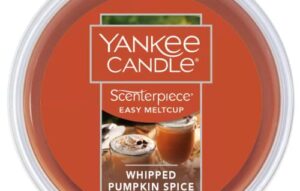 yankee candle whipped pumpkin spice scenterpiece easy meltcup