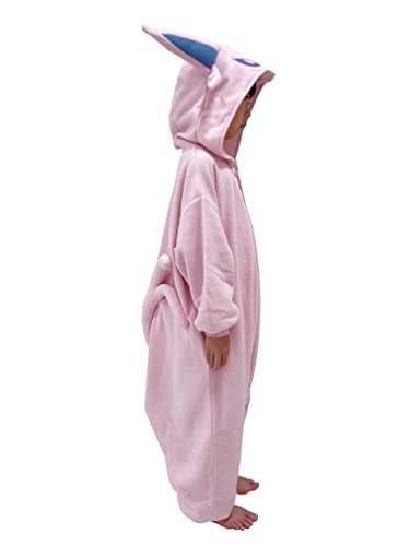 SAZAC Kigurumi - Pokemon - Espeon - Onesie Jumpsuit Halloween Costume -Kids Size (5-9 Year Old)