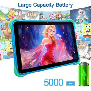 Kids Tablet 10 inch Tablet for Kids Android 11.0 WiFi Kids Tablets for Toddlers, 2GB RAM 32GB ROM, Quad Core Processor, 1280x800 IPS, Parental Control, GMS, Dual Cameras, WiFi, Bluetooth for Kids