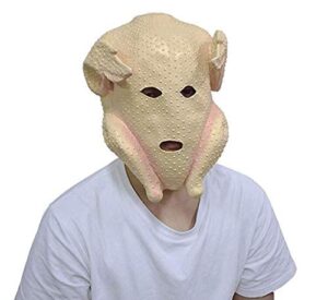 hengyutoymask animal realistic mask latex full head turkey costume halloween thanksgiving party masks