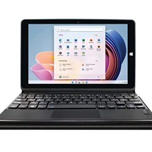 Tibuta Masterpad W100 8.9 inch Tablet Computer Windows 11，Mini Laptop with Windows System, Intel CPU, 64GB Storage, 1536×2048 FHD Display Tablet PC with Keyboard and Leather Case