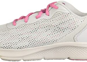 Under Armour Women's Shadow --Running Shoe, (104) Halo Gray/Halo Gray/Pace Pink, 8.5