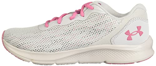 Under Armour Women's Shadow --Running Shoe, (104) Halo Gray/Halo Gray/Pace Pink, 8.5