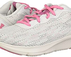 Under Armour Women's Shadow --Running Shoe, (104) Halo Gray/Halo Gray/Pace Pink, 8.5