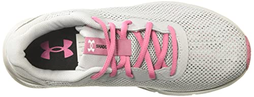 Under Armour Women's Shadow --Running Shoe, (104) Halo Gray/Halo Gray/Pace Pink, 8.5