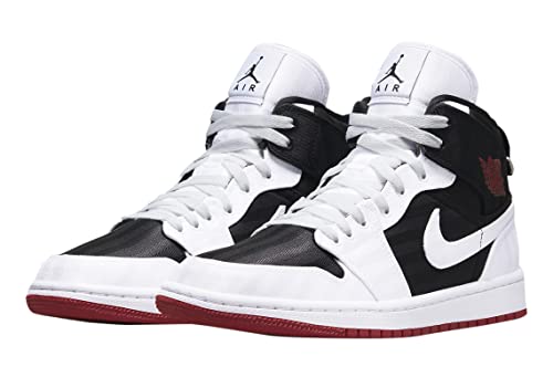 Jordan Womens WMNS Air 1 Mid SE UTL DD9338 016 White/Black/Gym Red - Size 11W