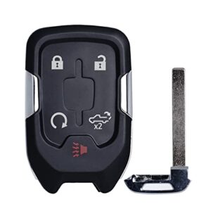 Key Fob Replacement Compatible for Chevy Silverado 1500 2500 3500 GMC Sierra Truck 2019 2020 Proximity Smart Keyless Entry Remote Control 13529632 13591396 HYQ1EA 13508398