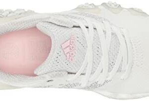 adidas Women's W CODECHAOS 22 Golf Shoe, FTWR White/Silver Met./Clear Pink, 8