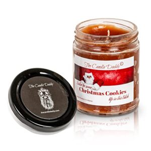 Better Be Some Cookies Up in This Bitch Holiday Candle - Funny Chocolate Chip Cookie Scented Candle - Funny Holiday Candle for Christmas, 6oz - 40 Hour Burn Time