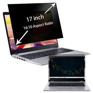 laptop privacy screen 17 inch, anti blue light anti glare screen protector for lg gram 17" 16:10 widescreen filter protect your eyes against blue light and glare