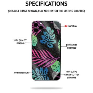 MightySkins Glossy Glitter Skin Compatible with Samsung Galaxy Z Fold 3 - Purple Tree Camo | Protective, Durable High-Gloss Glitter Finish | Easy to Apply and Change Styles | Made in The USA