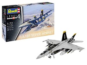 revell 03834 f/a-18f super hornet 1:72 scale unbuilt/unpainted plastic model kit
