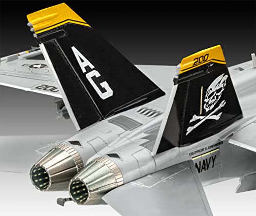 Revell 03834 F/A-18F Super Hornet 1:72 Scale Unbuilt/Unpainted Plastic Model Kit