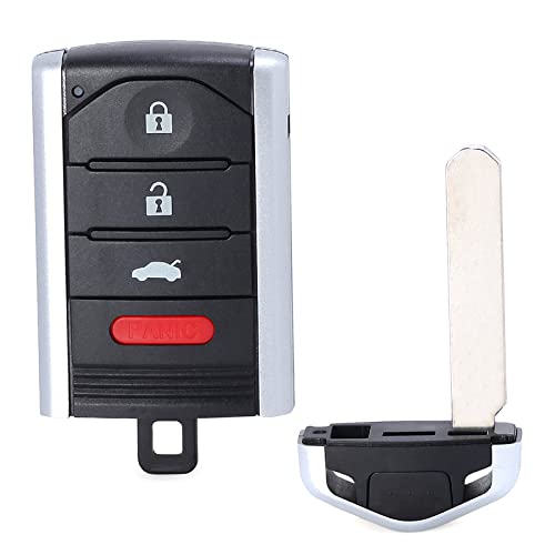 Keymall Car Key Fob Keyless Entry Remote Control for Acura TL 2009 2010 2011 2012 2013 2014(FCC ID:M3N5WY8145 P/N:267F-5WY8145) 4 Button