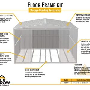 Arrow Sheds Floor Frame Kit for Arrow Classic and Select Storage Sheds, Extra Large Sheds