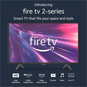 Introducing Amazon Fire TV 32" 2-Series 720p HD smart TV, stream live TV without cable