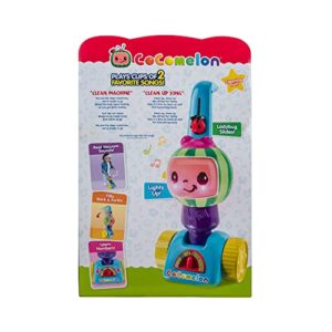 CoComelon Cleanup Time Vacuum - Cleaning Sounds, The “Clean Up Song” and “Clean Machine” Song from The Show - Toys for Kids and Preschoolers