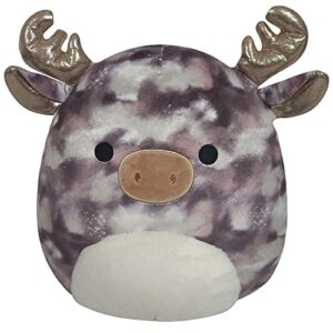 squishmallows original 14-inch greggor moose with fuzzy belly - large ultrasoft official jazwares plush