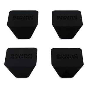 Sound Addicted SubCone Isolation Feet - Improve Subwoofer and Speaker Performance, can Sustain up to 165lb (4-Pack) Non-Adhesive