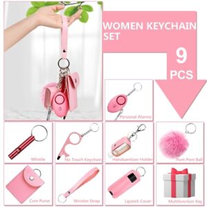 OKEYCOSY Keychain Set for Woman, Gifts for Women and Girls