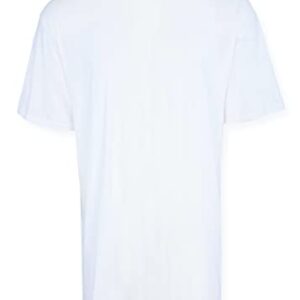 Hanes Men's Tagless ComfortSoft Crew Undershirt, White, XX-Large/Tall (Pack of 5)