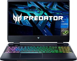 acer predator helios gaming laptop 2023 newest, 15.6" fhd 165hz display, intel core i7-12700h, 16gb ddr5 ram, 512gb ssd, nvidia geforce rtx 3060 graphics, bluetooth, wifi6, windows 11 home, black