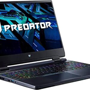 Acer Predator Helios Gaming Laptop 2023 Newest, 15.6" FHD 165Hz Display, Intel Core i7-12700H, 16GB DDR5 RAM, 512GB SSD, NVIDIA GeForce RTX 3060 Graphics, Bluetooth, Wifi6, Windows 11 Home, Black