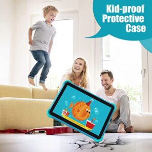 Kids Toddler Tablet for Kids 10 inch with Case Included, WiFi Android 11.0 Dual Camera IPS Touch Screen Parental Control 2GB 32GB YouTube Netflix Google Play Store