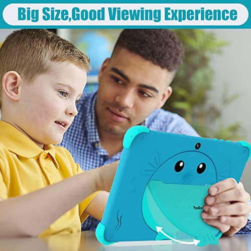 Kids Toddler Tablet for Kids 10 inch with Case Included, WiFi Android 11.0 Dual Camera IPS Touch Screen Parental Control 2GB 32GB YouTube Netflix Google Play Store