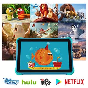 Kids Toddler Tablet for Kids 10 inch with Case Included, WiFi Android 11.0 Dual Camera IPS Touch Screen Parental Control 2GB 32GB YouTube Netflix Google Play Store