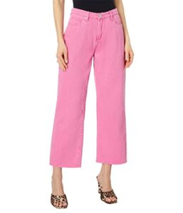 [blanknyc] womens luxury clothing ribcage straight leg denim jean pants, the baxter, watermelon juice, 24