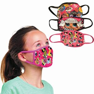 l.o.l surprise! remix 3 cloth face masks