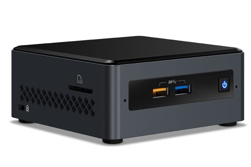 Intel NUC 7 Essential Desktop Computer Celeron J4005 Dual-core (2 Core) 2 GHz - 4 GB RAM DDR4 SDRAM - 32 GB Flash Memory Capacity - Mini PC