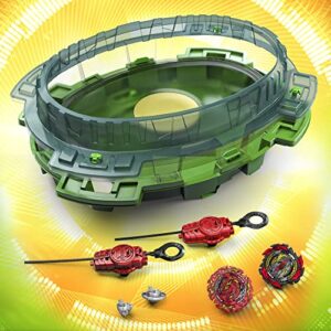 BEYBLADE Burst QuadDrive Interstellar Drop Battle Set, Set Stadium, 2 Battling Tops and 2 Launchers, Toys for 8 Year Old Boys & Girls & Up