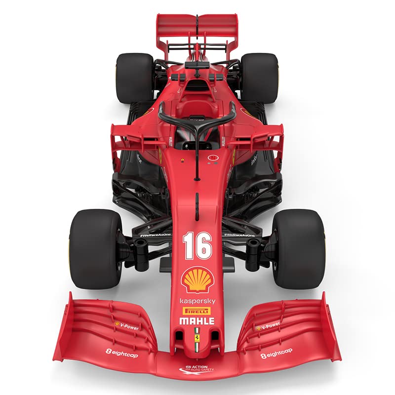 RASTAR RC Car Kits to Build for 1/16 Ferrari F1 Remote Control Car, Build Your Own RC Car Kit, Gift Ideas for 8+, Red