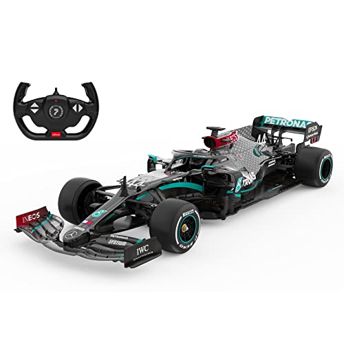 RASTAR F1 RC Car for Gift Ideas, 1/18 Mercedes-AMG F1 W11 EQ Performance Remote Control Car, Official Licensed Product, Black