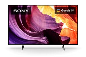 sony 50 inch 4k ultra hd tv x80k series: led smart google tv with dolby vision hdr kd50x80k- latest model