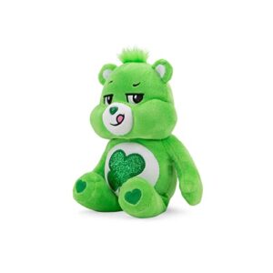 Care Bears 9" Bean Plush (Glitter Belly) - Good Luck Bear - Soft Huggable Material! Small