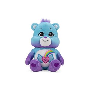 care bears basic bean plush (glitter) - dream bright bear small