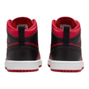 Jordan Boy's Jordan 1 Mid (Little Kid) Gym Red/Black/White 3 Little Kid M