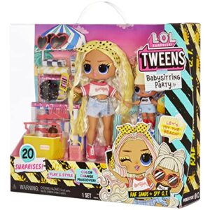 L.O.L. Surprise! Tweens Babysitting Beach Party with 20 Surprises Including Color Change Features and 2 Dolls – Great Gift for Kids Ages 4+, Multicolor