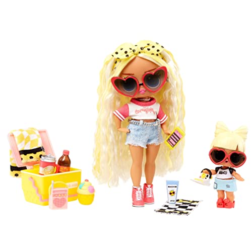 L.O.L. Surprise! Tweens Babysitting Beach Party with 20 Surprises Including Color Change Features and 2 Dolls – Great Gift for Kids Ages 4+, Multicolor