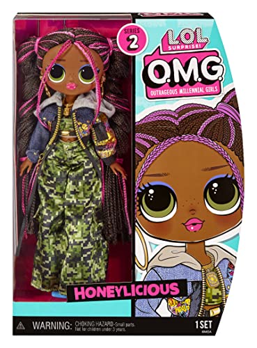 L.O.L. Surprise! OMG Honeylicious Fashion Doll – Great Gift for Kids Ages 4+