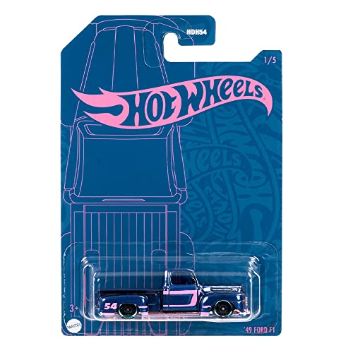 Hot Wheels Pearl and Chrome 2022 49 Ford F1-1/5