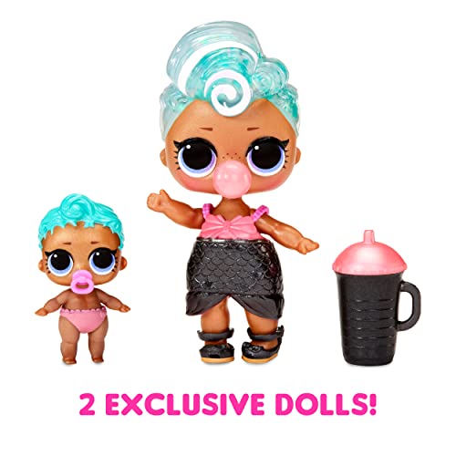 L.O.L. Surprise! Glitter Color Change Pearl (Purple) with 6 Surprises- Exclusive Collectible Doll & Lil Sister in Interactive Playset, Holiday Toy, Great Gift for Kids Ages 4 5 6+ Years Old