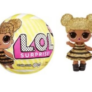 L.O.L. Surprise! 707 Queen Bee Doll with 7 Surprises in Paper Ball- Collectible Doll w/Water Surprise & Fashion Accessories, Holiday Toy, Great Gift for Kids Ages 4 5 6+ Years Old & Collectors