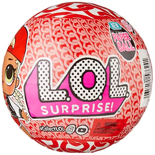 L.O.L. Surprise! 707 MC Swag Doll with 7 Surprises in Paper Ball- Collectible Doll w/Water Surprise & Fashion Accessories, Holiday Toy, Great Gift for Kids Ages 4 5 6+ Years Old & Collectors