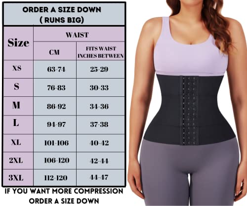 Waist Trainer For Women - Adjust Your Snatch | Triple Trainer Wrap, Miracle Tummy Wrap, Sweat Workout Belt, Waist Trimmer for Women | Snatch Me Up Belly Body Shaper Compression Fupa Wrap (M, Black)