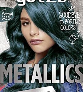 Got2b Metallics Permanent Hair Color, M77 Mermaid Green